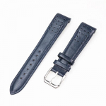 21mm Hingav Nahast K&auml;ev&otilde;ru Seiko Watch Strap Sportura Series Barcelona SNAE SNP SRG SUN SPC089 SSC Kaardus K&auml;ev&otilde;ru 21mm width sinine
