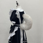 Kolmek&auml;iguline elektriline v&auml;ristav saba Cosplay jaoks: Must kutsikas, v&auml;ike rebane, hall hunt gray