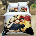 BSB b&auml;nd Backstreet Boys Voodipesukomplektid peen vooditarvete komplekt tekikott vooditekk voodipesukomplekt luksuslik s&uuml;nnip&auml;evakingitus 70x133cm 2pcs