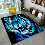 3D Leopard Gepard Tiiger L&otilde;vi Hunt Vaip, Vaip elutuppa, magamistuppa, diivani juurde, uksematt, dekoratsioon, k&ouml;&ouml;gi libisemisvastane p&otilde;randamatt 60*90cm