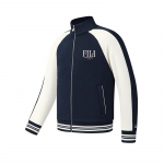Fila Tennis Classic Retro Spordiklassika Tennise Trend Mugav Mitmek&uuml;lgne Lahtise Koega Jakk Meeste Jakk Sinine A11M543510FBU XL