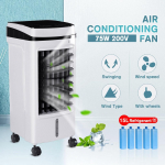 220V Niisutaja Jahuti 15L 75W Paak Jahutus Taimeriga 3 ventilaatori režiimi Jahutusventilaator Niisutaja Kaasaskantav konditsioneer Konditsioneeriventilaator Manual