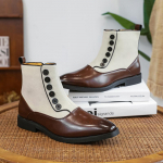 Moodsad saapad meestele Originaalsed k&uuml;lgmise lukuga pandlaga Chelsea saapad Briti retro h&auml;rrasmehe sametised saapad Suurus 38-46 Meeste saapad 38