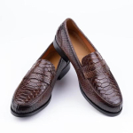 Moodsad esmaklassilised meeste madalanahast penny-loafersid K&auml;sit&ouml;&ouml;na valmistatud Ehtne Nahk Slip-On S&otilde;idujalatsid &Auml;rikasutusse & Formaalne Jalats 43 kohv