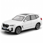 1/32 BMW X3M X3 IM MAASTUR Sulam Metall Valatud Mudelauto Heli ja Valgusega Laste M&auml;nguauto K&otilde;rge Simulatsioon Ornament Puhkuse Kingitus valge