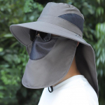 Naiste igap&auml;evane p&auml;ikesekaitsevisiiriga mask eemaldatava matkam&uuml;tsiga Khaki