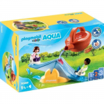 PLAYMOBIL 1.2.3 - 70269 - Balan&ccedil;oire aquatique avec arrosoir - Mixte - Rouge - Enfant - 18 mois - Plastique punane