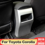 Toyota Corolla 2022 E210 ABS Carbon salongi tagumise k&auml;etoe &otilde;hu v&auml;ljalaskeava trimmipaneeli katte korpuse tarvikud jaoks B Silver