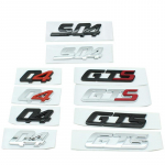 Auto 3D ABS Q4 SQ4 GTS T&auml;hed Logo Pagasi Embleem Kleebised Maserati Ghibli Quattroporte Levante Gransport GTS-A