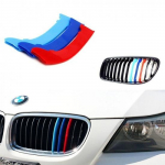 M-Sport 3-Color Grille ert Trims For BMW E90 E91 LCI 3 Series Kidney Grill