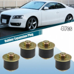 4pc Car Freeze Plug Rubber Expansion Plug Fit 1-1/8 to 1-1/4 28mm to 31mm