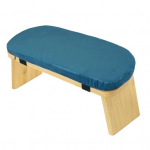 Puidust Meditatsioonipink Ergonoomiline Kokkupandav Meditatsioonitool Padjaga Tugev Kaasaskantav Seiza Palve Jooga P&otilde;lvili Taburet B sinine