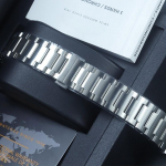21 22mm kindel kumer rihm Mido Commander Chain m021431A jaoks Roostevabast terasest rihm m021407 Teine p&otilde;lvkond Meeste Helmsman Watchband 21mm-width h&otilde;be