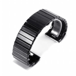 &Uuml;KSK&otilde;rge kvaliteediga keraamiline randmekett RADO LD Black Diamond kella jaoks 27mm 35mm Meeste must keraamiline kokkuklapitav pandlaga kellarihmMN 27mm must