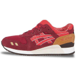 ASICS Gel Lyte Iii Burgundy Fiery Red Women's HN514-2523 37