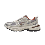 Li Ning Cushioning Slip Resistant Abrasion Resistant Breathable Support Lightweight Low top Casual Shoes Men's AGLW003-2 44