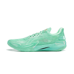 Li Ning Gamma Basketball Shoes Men's Low top Fluorescent Ice Cyan ABAV035-27 41