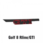 VW VOLKSWAGEN 2026 Uus 1 tk ABS GTI GTD Embleemi Kaunistus Auto Esiosa Kapoti Iluv&otilde;re Asendust&uuml;&uuml;p Volkswageni VW Golf 8 Rli jaoks