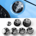 7 tk Autokatte Esiosa Tagumine Pagasiruumi Embleem M&auml;rk BMW 50. Aastap&auml;eva V&auml;ljaandele E36 E46 E53 E90 E60 E93 E87 G01 G20 X3 X5 F30 F20 82 82 68x4 45