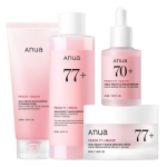 ANUA Virsik 70 Niatsiini Heledustandev Nahahoolduskomplekt (Puhastusvaht 150ml + Essents-toonik 250ml + Seerum 30ml + Kreem 50ml)