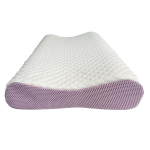 Pektiinipadi Hingav &Otilde;hukiht TPE Padi Pestav veega, Nullr&otilde;hu Kaela-kaelapadi Lateksist T&auml;iskasvanu &Uuml;hekohaline Padi 52x35cm white