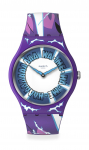 Swatch New Gent GOHAN X Kvartsrihmaga K&auml;ekell, Lilla,