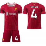 2024-25 Liverpool punane kodus&auml;rk #7 Wirtz #11 Salah Jalgpallis&auml;rgid XXL