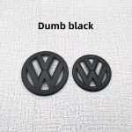 VW VOLKSWAGENi jaoks Uued 2 tk Auto Esiv&otilde;re/Tagumine Embleemi Kate Logo Kleebis Volkswageni VW POLO Scirocco GOLF 5 6 7 8 MK5 jaoks polo 2014-2018 matt must v&auml;rv