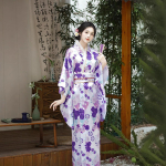 2026 Kevad/Suvi Kimono Hommikumantel - Jaapani Printsessi Saunakleit Armsa Lipsuga One Size