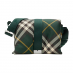 Burberry Ruuduline Nailonist Crossbody Kott Roheline Reguleeritava Rihmaga, Vabaaja Igap&auml;evane Reisimine 80832911 Basic Set (Bag+Dust Bag)