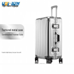 USHOW TRAVEL Metallist alumiiniumisulamist kohver 20 inches