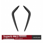 Skoda Superb MK3 2015-2019 Esipamperi Tuulesuunaja Spoiler Kleebis