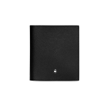 Montblanc Artisan Series Br&auml;ndilogo Kahekordne Nahast Kaardihoidja Meeste Kaardihoidja Must 114607 Gift Set(Basic Set+Box+Shopping Bag) black