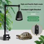 Roomajate UVB-p&auml;evituslamp, t&auml;isspektriga kuumutuslamp, t&auml;isnurkne, kilpkonna, sisaliku jaoks, kaltsiumi lisand, UV-kiirgus, p&auml;ikeselamp black