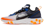 Nike React Element 87 Thunder Blue/Total Orange AQ1090-004 48.5