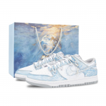 Nike Dunk Monster Lab, Sinine Meri Keelatud Libisemisvastased Madalad Tennised Rula Kingad Unisex Valge Sinine HF5441-105(Team445-) 36