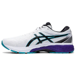 Asics GT 2000 8 Valge T&uuml;rkiissinine Lilla Meeste tossud Must 1011A690-102 43.5