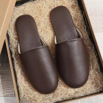 Luksuslikud Jaapani stiilis lambanahast sussid paaridele - Aastaringselt mugavad koduks v&otilde;i hotelli 29 fits 42-43 gray