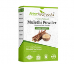 Attar Ayurveda Puhas ja Looduslik Mulethi pulber Naha Valgendamiseks, Lagritsapulber Keha, Naha ja Juuste jaoks, (200gm) (200 g)