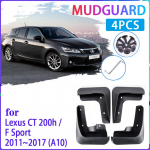 4 tk auto porilappe Lexus CT 200H CT200H FSport F Sport 2011-2017 porikaitse pritsmekaitsed poritiibade porilapid Auto