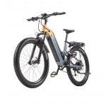 KIMDYMA K02 T&auml;iskasvanute Elektriratas 48V20AH1500W mootor 27,5&times;2,8 tolli paksud rehvid, p&ouml;&ouml;rdemomendiandur, maastikuratas kollane