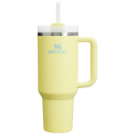 Stanley Quencher H2.O FlowState roostevabast terasest vaakumisolatsiooniga joogitops 1.18L Kollane 10-11673-160 valge