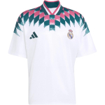 Adidas Real Madrid Retro Vabaaja L&otilde;tv L&uuml;hikeste Varrukatega Jalgpallis&auml;rk F&auml;nni Versioon Meeste topid KG2960 XS blue