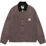 Carhartt WIP FW25 OG Detroit Jakk Klassikaline L&otilde;tv Ruudukujuline Silt Kolmekordne &Otilde;mblus Pikkade Varrukatega Detroit Jakk Meeste jakid I035614-1YL-4O XXL gray