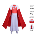 N&auml;htamatu Noor Kangelane 4 Omni-Mani Cosplay Bodysuit Halloweeni ja Comic Coni jaoks 140cm Child red