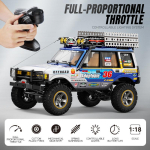 Jxc 118 4WD RTR RC maastikuauto LR1801 Professionaalne k&otilde;ikmaastikuauto ronimistruck kivironija buggy m&auml;nguasi t&auml;iskasvanutele kingituseks gray
