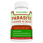 Parasiidi puhastus- ja detox-kapslid, looduslik taimne segu toidulisand, 120 kapslit 120 Capsules