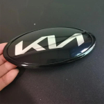 7 tk auto esikatte ja tagaluugi embleemid KIA logoga K3 K5 Rio Forte Optima Sportage Picanto Sorento Rattakeskuse kleebis 60mm must
