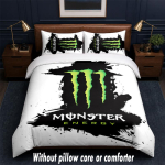 Monster Energy Disainiga Voodi Voodipesu Komplekt 1 Tekikott + 2 Padjap&uuml;&uuml;ri Pehme Hingav Majapidamise Voodipesu 200cm*200cm