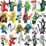 Fantoommadu Ninja ehitusklotside komplekt 61045 11414 Minifiguuri m&auml;nguasjakomplekt Ninja tegevuskuju Hariduslik pusle Kingitus 11414  24pcs